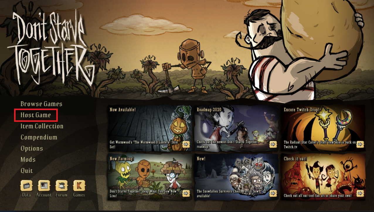 Adding Mods to Your Don't Starve Together Server Don't Starve